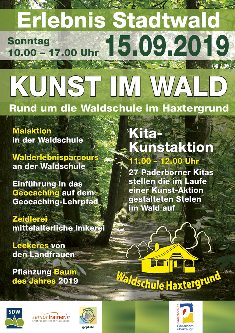 Waldaktionstag 2019: Kunst im Wald - 15.09.2019