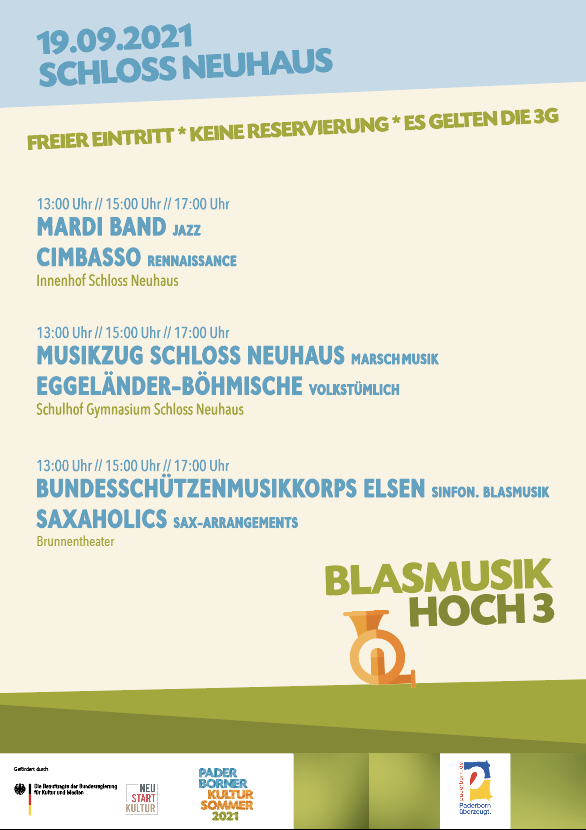 Poster Blasmusik