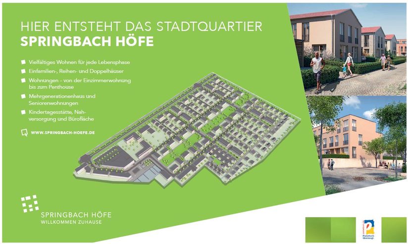 Springbach-Höfe- Unser neues Stadtquartier