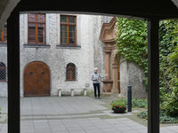 Eingang zum Michaelskloster in Paderborn