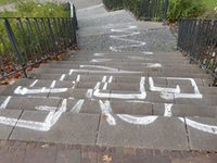 Graffiti Treppe