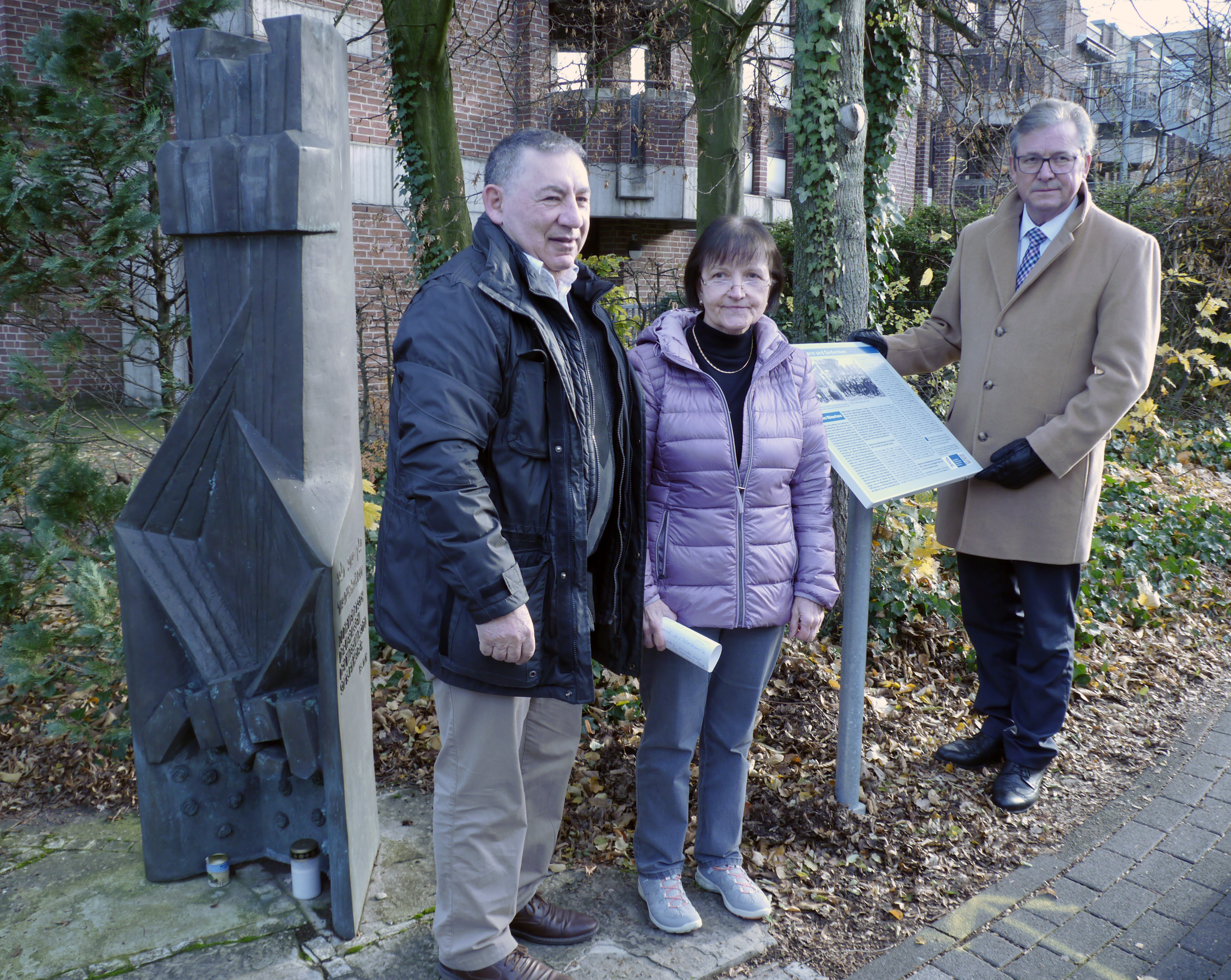 Informationstafeln zur Geschichte des Jüdischen Waisenhauses