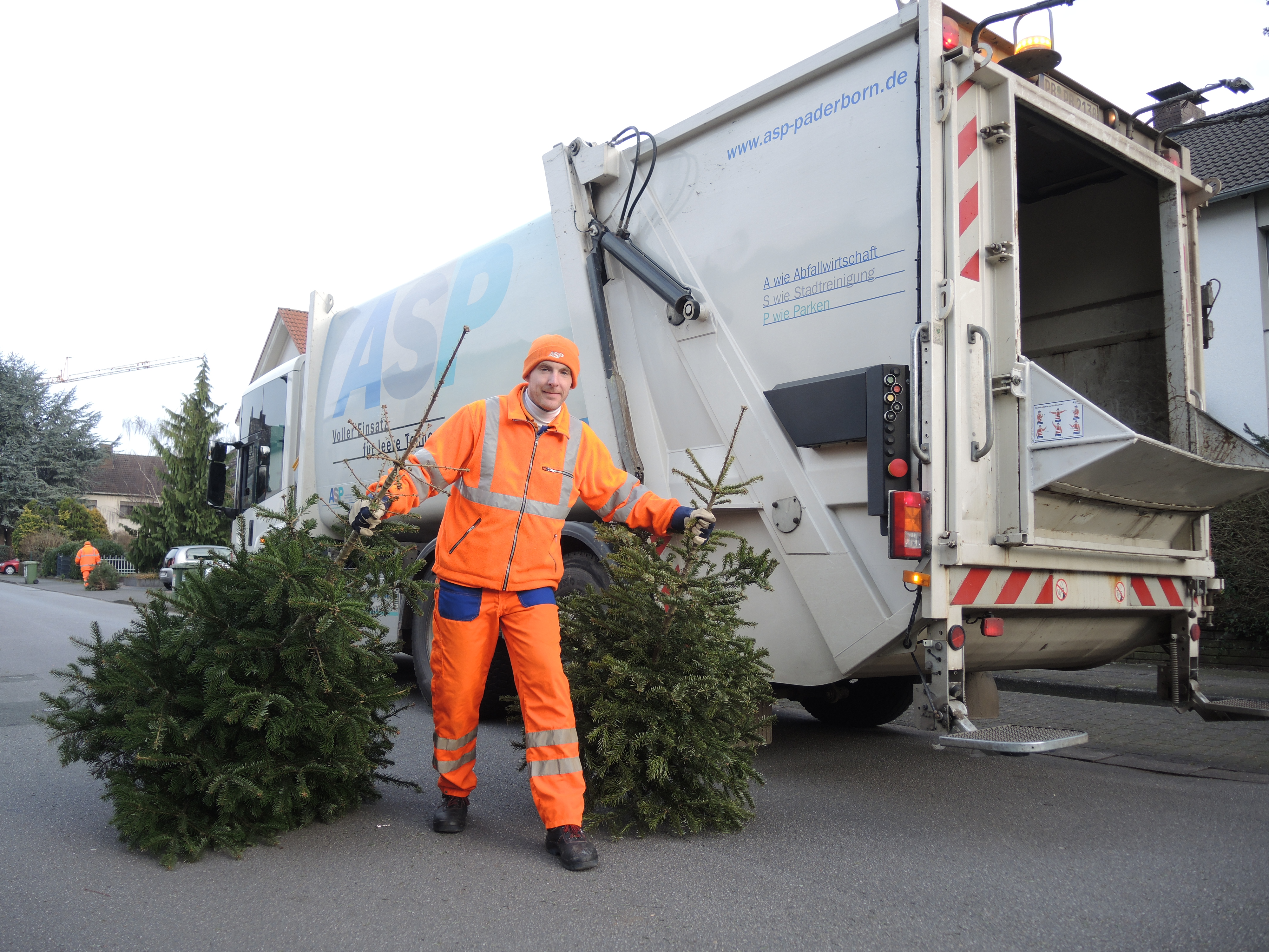 Weihnachtsbaumabholung Stadt Paderborn