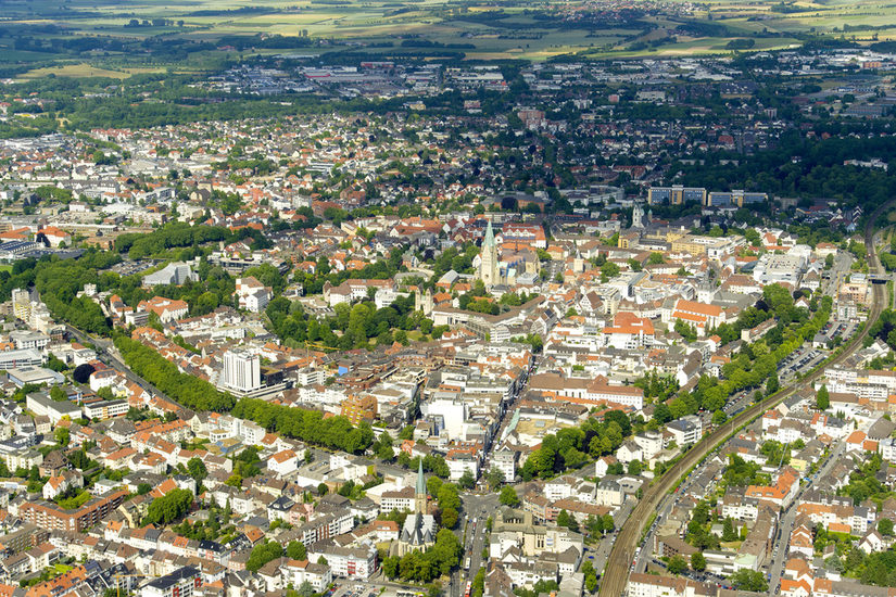 Luftbild Paderborn