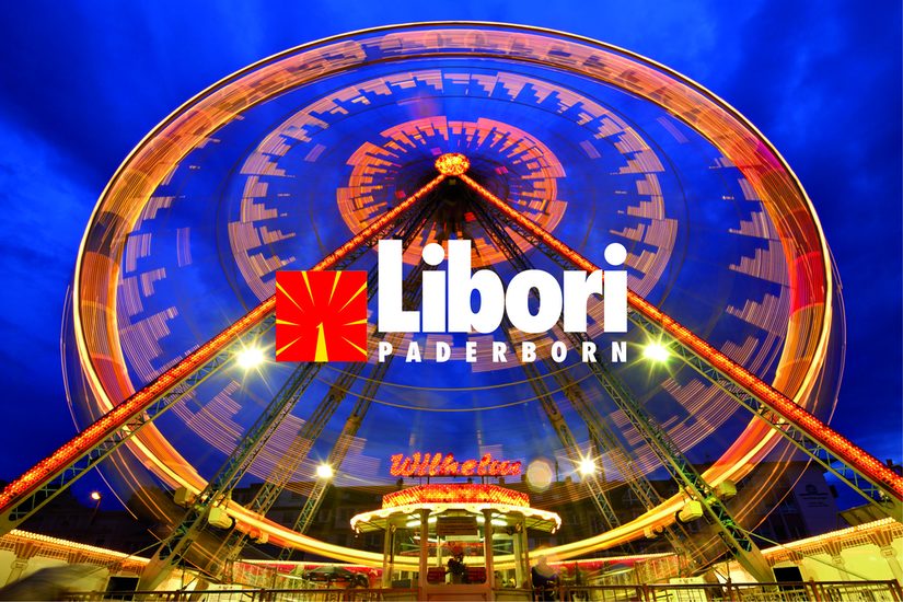 Libori Aufbauarbeiten