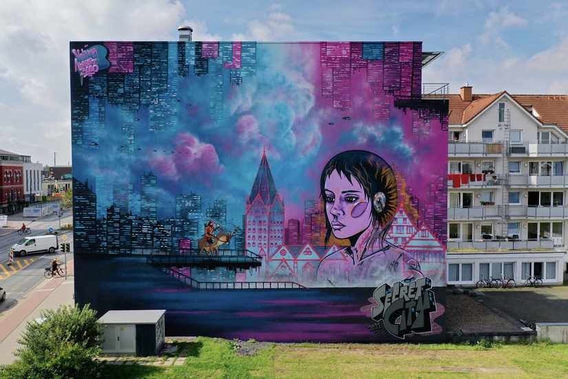 Graffiti Bahnhofstraße