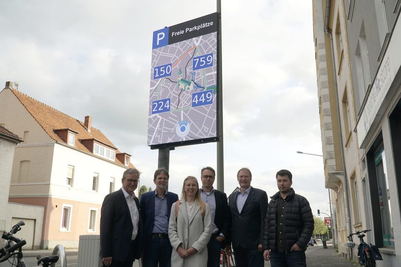 Neues Parkleitsystem