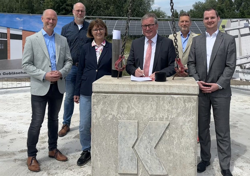 Grundsteinlegung STEB