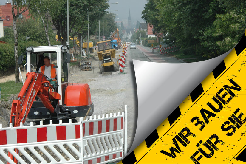 Baumaßnahme Riemekestraße