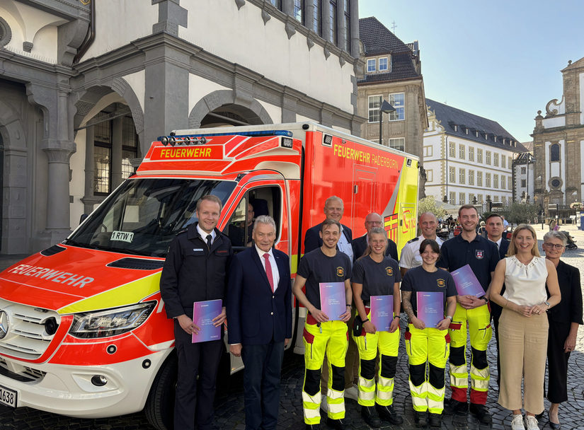 Europass Verleihung Feuerwehr Paderborn