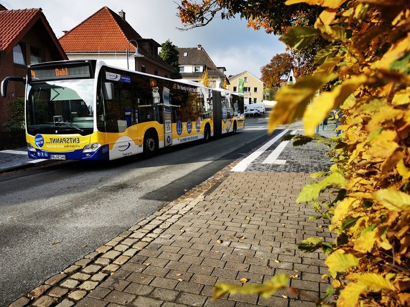 PaderSprinter-Anpassungen aufgrund einer Baustelle am Dahler Weg
