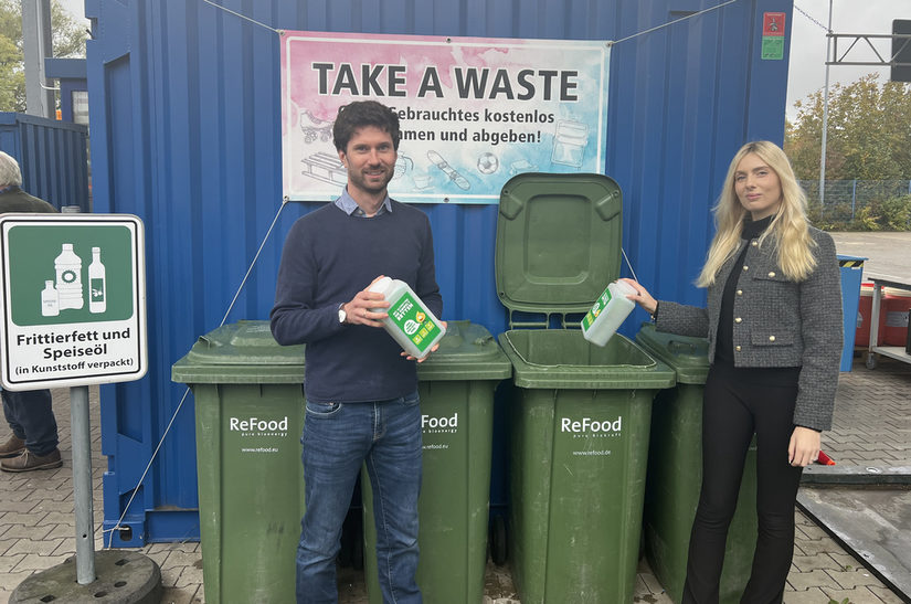 Beim ASP Öle und Fette entsorgen