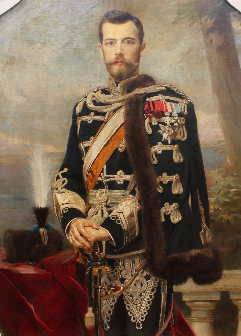 Ernst Friedrich von Liphart, Zar Nikolaus II. von Russland