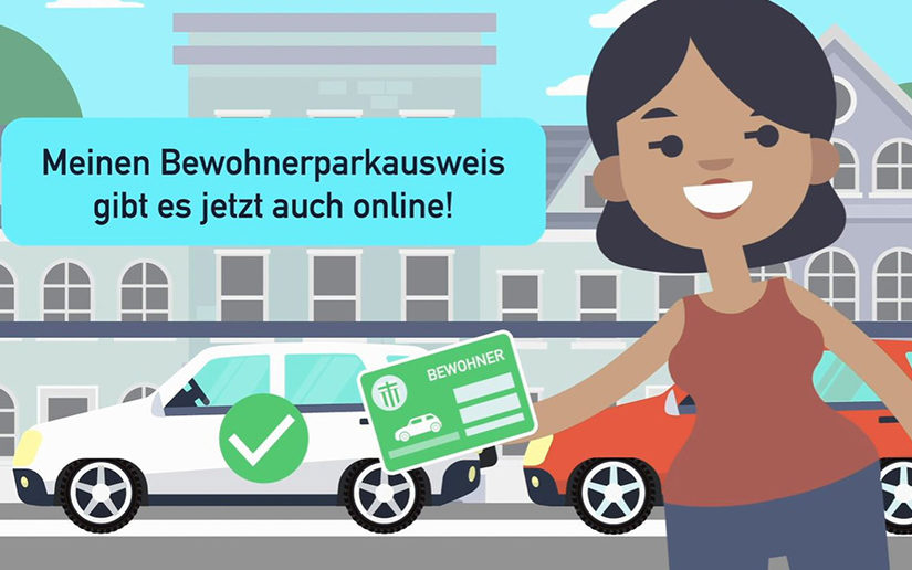 Neuer Online-Service: Bewohnerparkausweis auch online beantragen