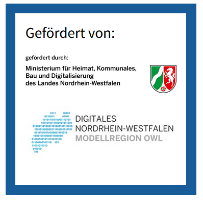 Gefördet von Ministerium für Heimat, Kommunales, Bau und Digitalisierung des Landes NRW