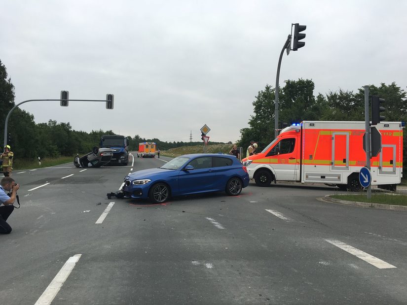 Verkehrsunfall Driburger Straße