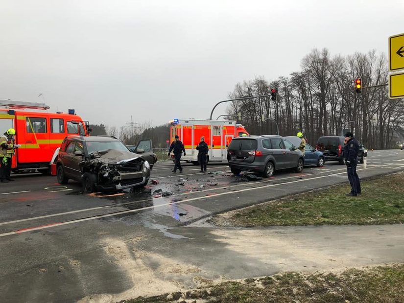 Verkehrsunfall Detmolder Straße