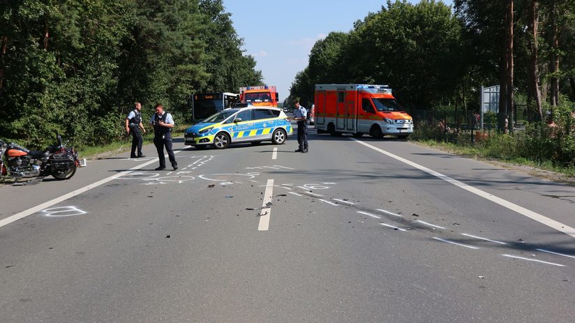 Verkehrsunfall Münsterstraße