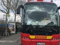 Feuerwehrbus Park and ride