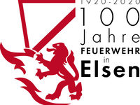 100 Jahre Feuerwehr in Elsen, Logo
