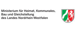 Logo Ministerium für Heimat, Kommunales, Bau und Gleichstellung des Landes NRW