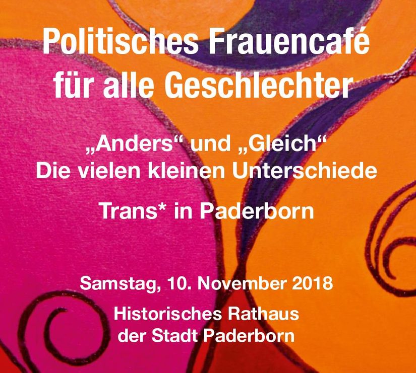 Cover Flyer Politisches FrauenCafé 2018
