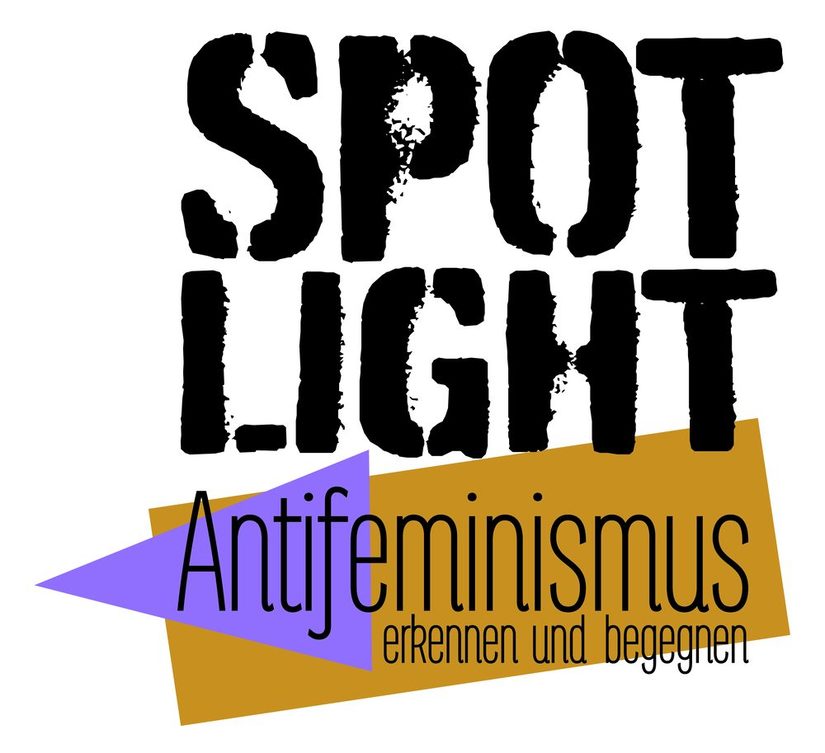 Logo Spotlight Antifeminisumus erkennen und begegnen