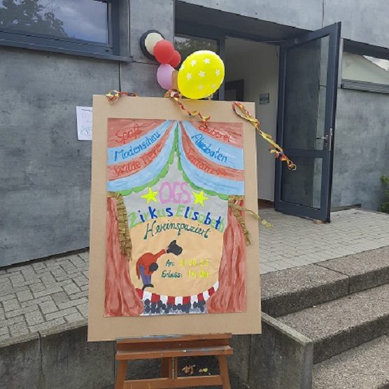 Plakat OGS Zirkus Elisabeth
