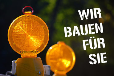 Baustelle an der MZH
