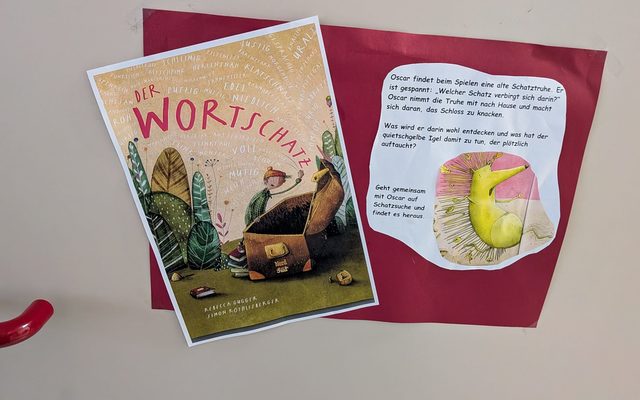 Poster zum Thema "Wortschatz"