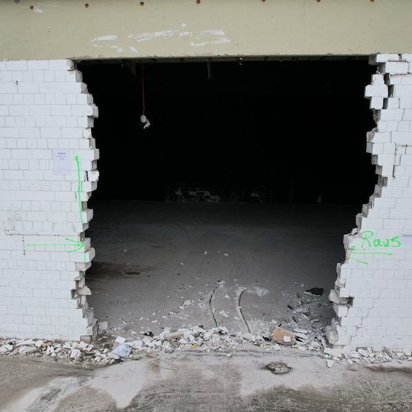Abbruch Kulturwerkstatt