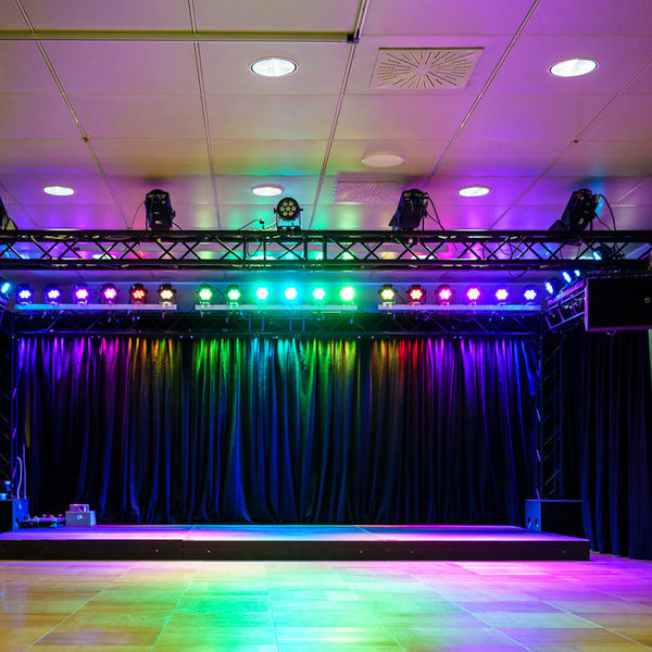 Bühne - im Ausweichquartier der Kulturwerkstatt