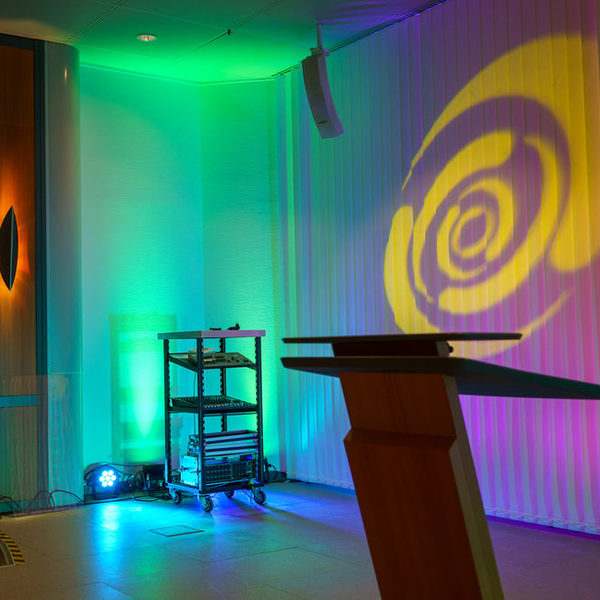Bühne im Studio - im Ausweichquartier der Kulturwerkstatt
