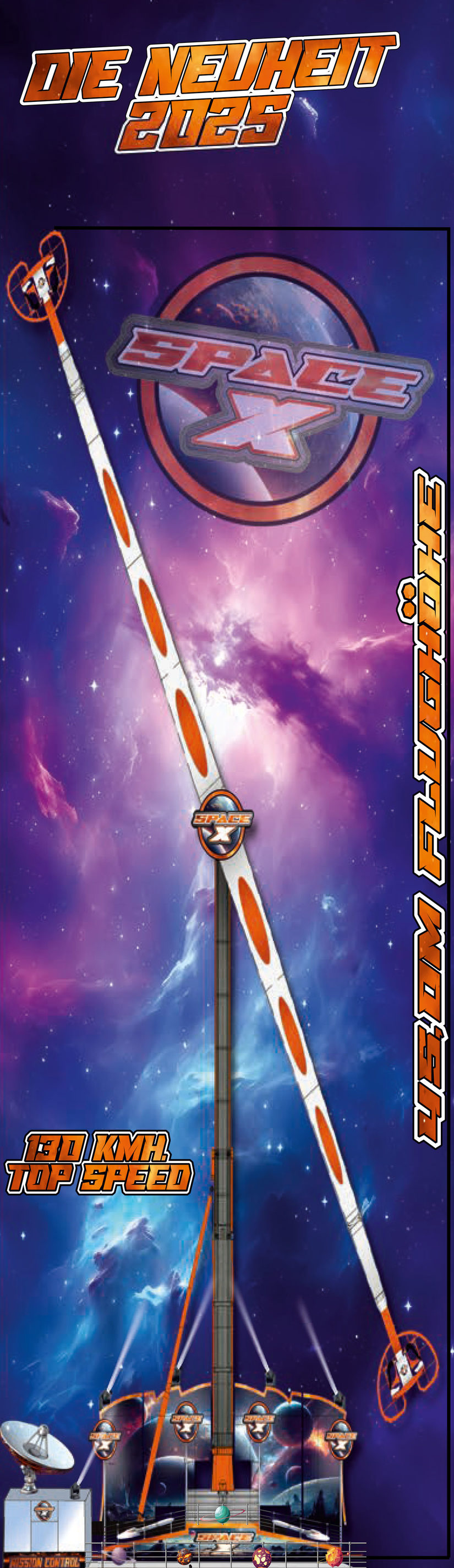 Fahrgeschäft "SpaceX"