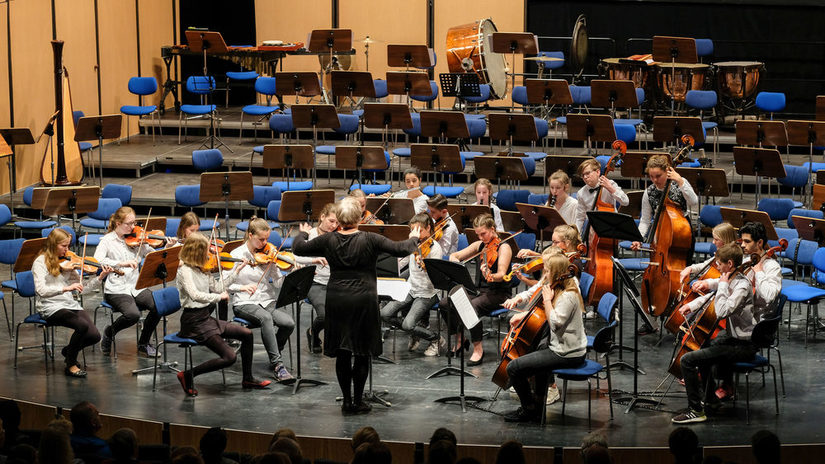 Jugendorchester 2018 in der Paderhalle