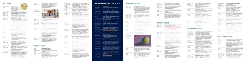 Halbjahresprogramm 2025/2