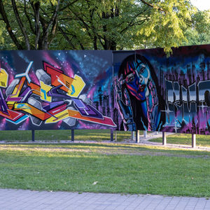 Graffitstern - Rics und Pumba