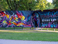 Graffiti-Stern - Rics und Pumba