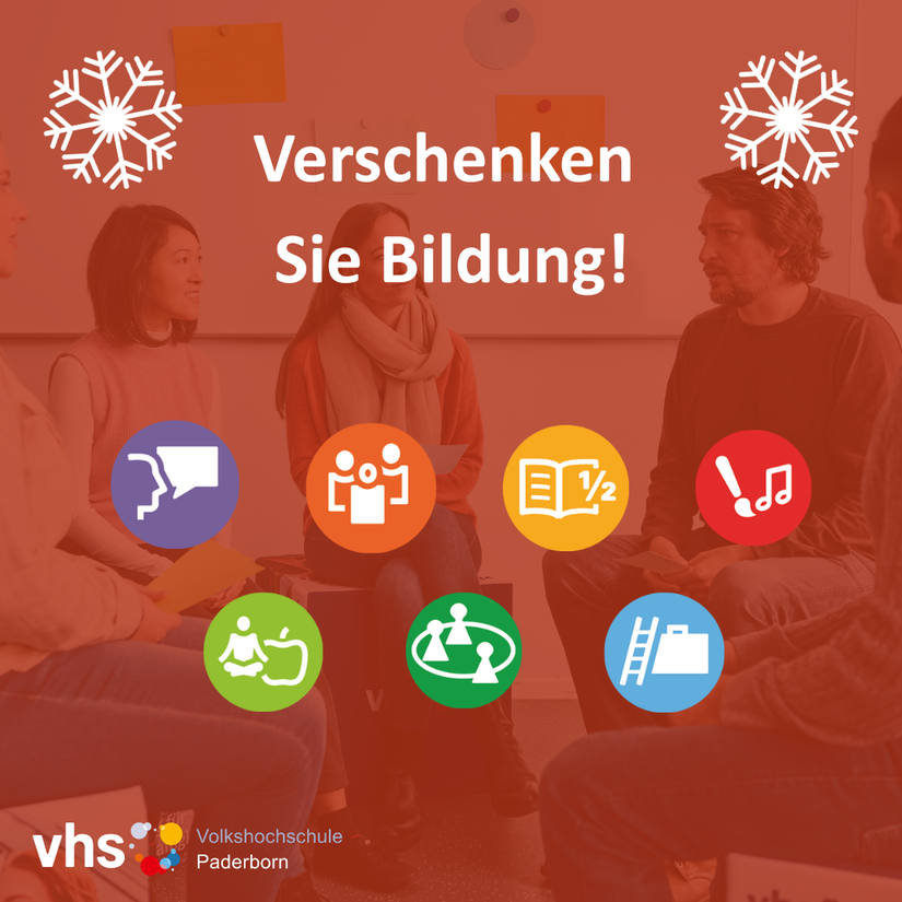 Poster: Verschenken Sie Bildung