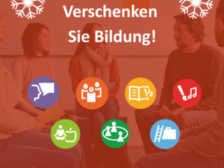 Poster: Verschenken Sie Bildung