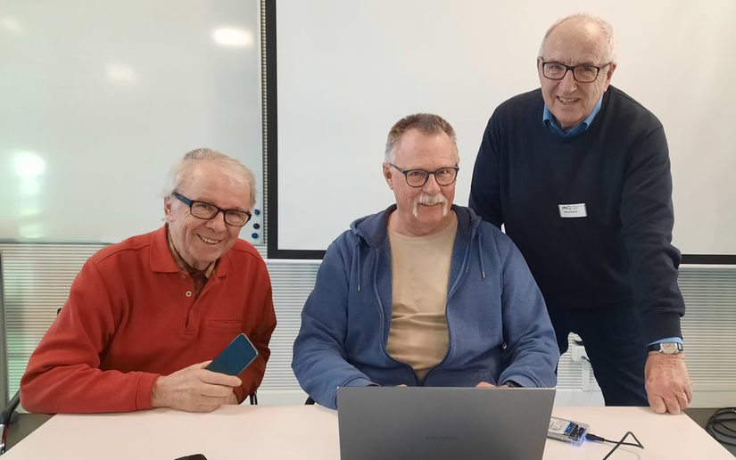 Die drei Herren der Computersprechstunde
