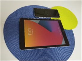 Tablet und Smartphone