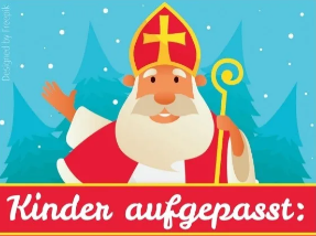 Nikolaus Kinder aufgepasst