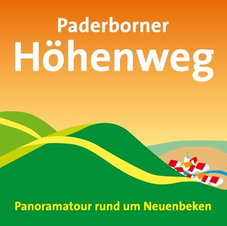 Wanderwegschild Paderborner Höhenweg