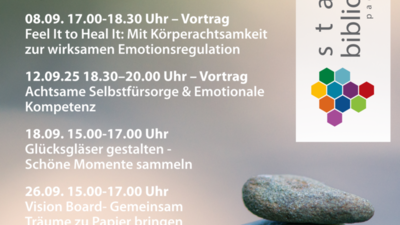 Plakat Aktionsmonat Achtsamkeit