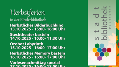 Herbstferien in der Kinderbibliothek