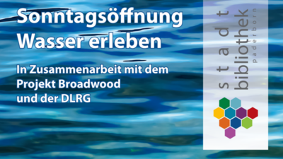 Sonntagsöffnung Wasser erleben, Nobi kommt auch!