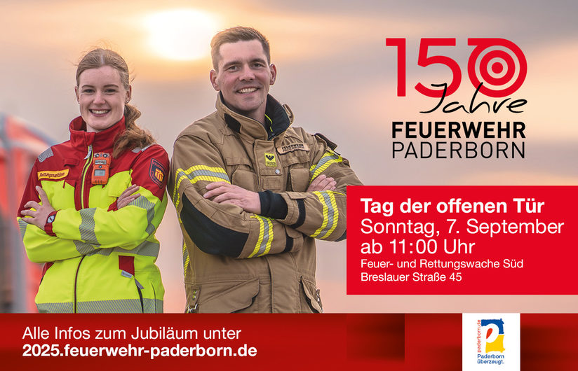 Tag der offenen Tür bei der Feuerwehr Paderborn