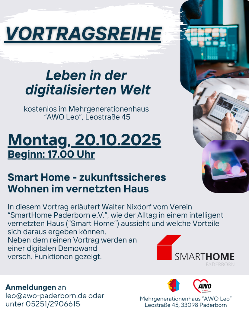 Smart Home im AWO Leo