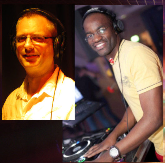 Salsa-DJs Christian  und Domingo